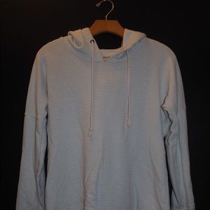 Striped hooded sweater USED